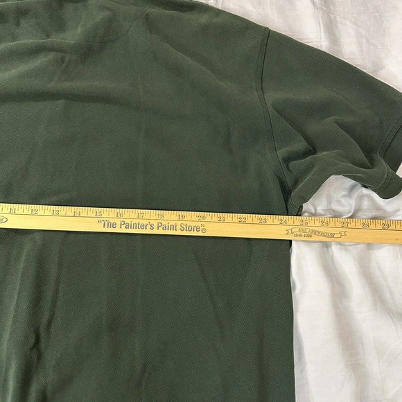 5.11 Tactical Performance Polo Shirt Green Size XL Short Sleeve Button Front - Picture 4 of 5